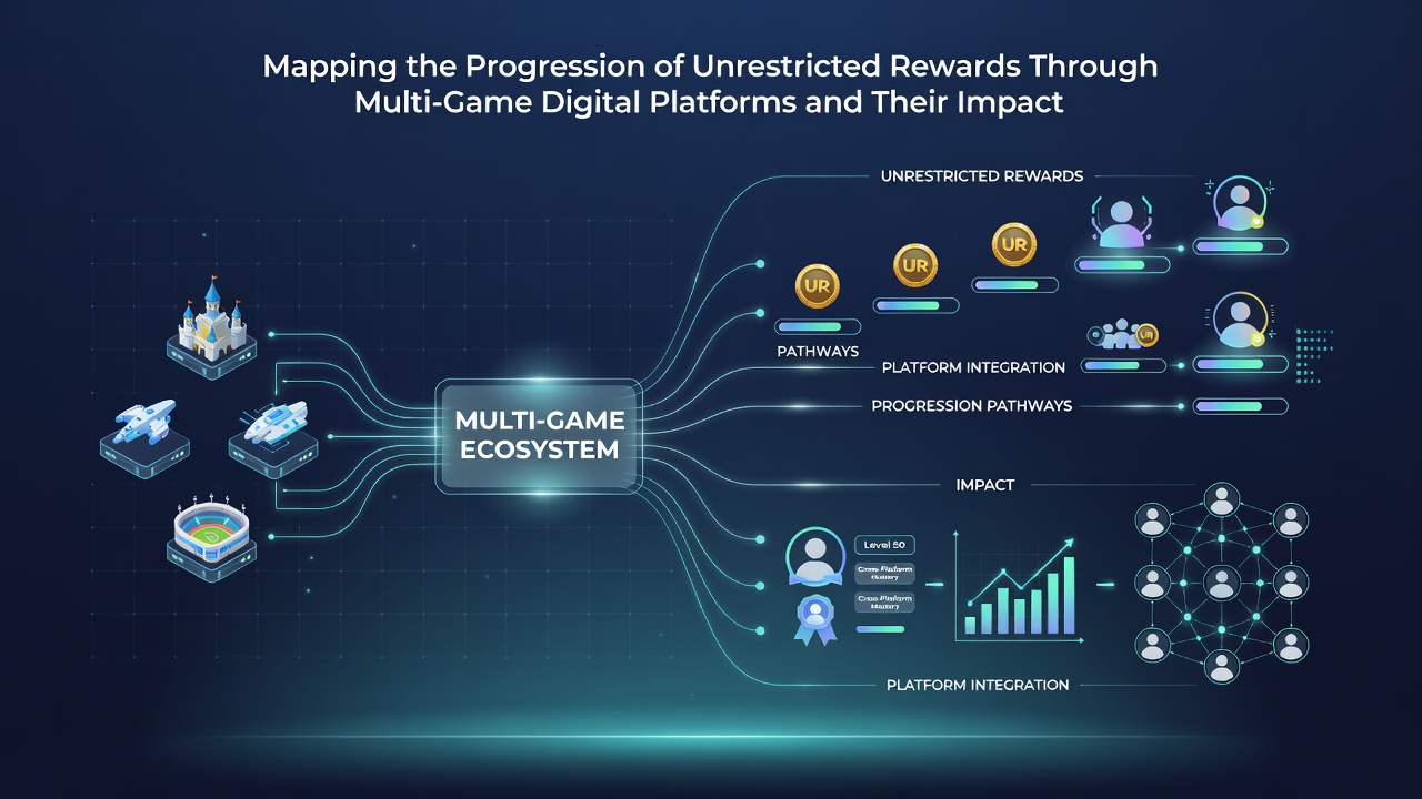 Chart displaying user retention curves correlated with unrestricted reward progression stages over multiple quarters